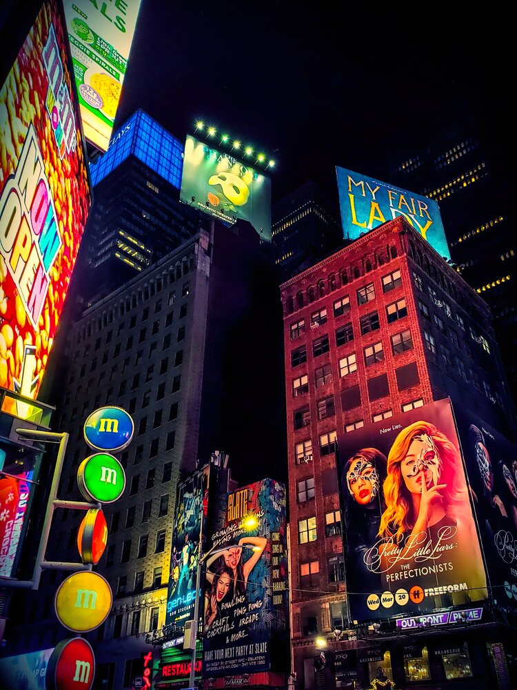 Neon Night Manhattan 